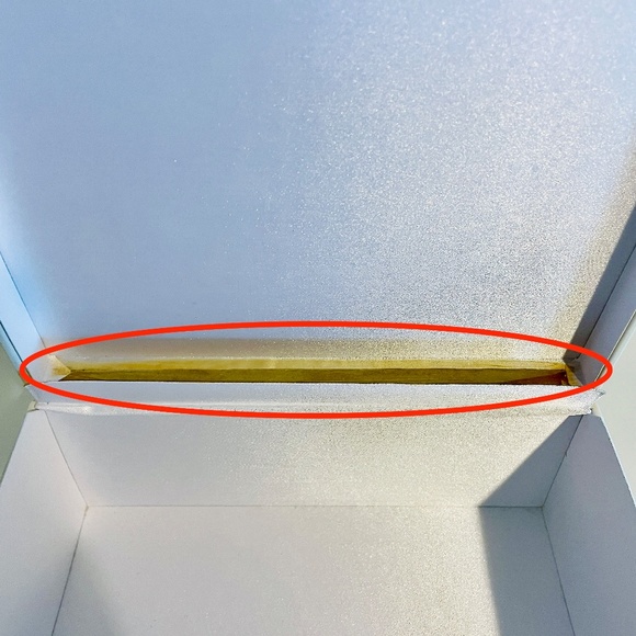 Christian Dior Parfums White Faux Leather "D" Charm Empty Storage Gift Box - Picture 9 of 16